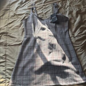 Forever 21 Black and White Checkered Dress